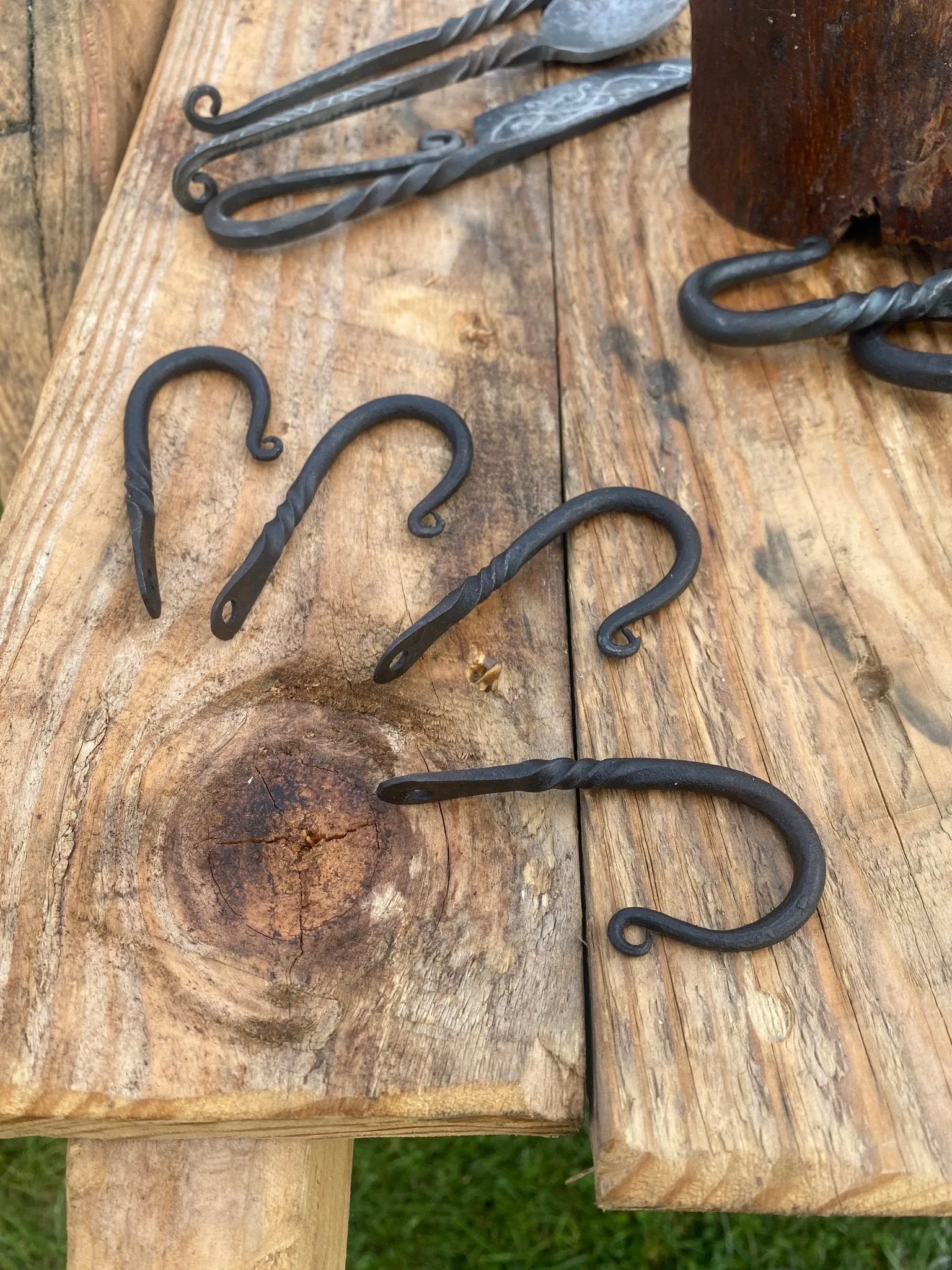 Hand Forged Steel Hooks