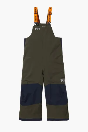 Helly Hansen Kids Kids Snowpants Rider 2 Bib - Utility Green (Size 5 left)