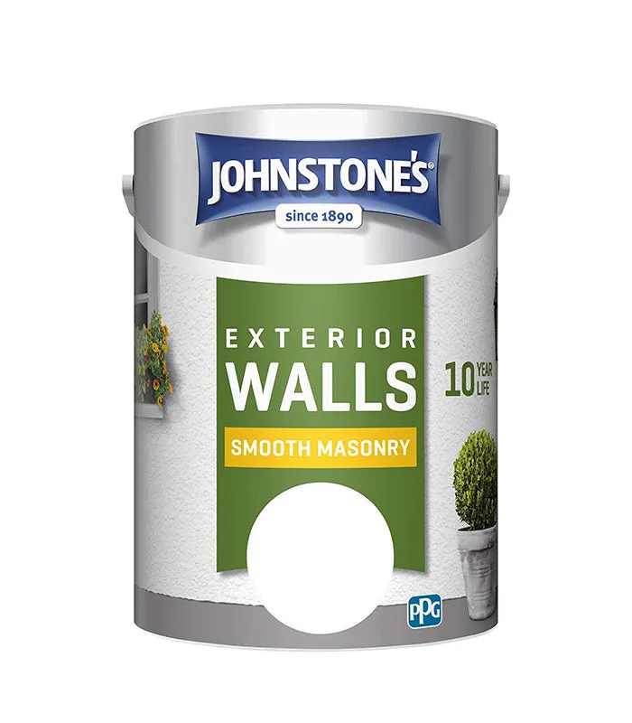 Johnstone's Weatherguard Smooth Masonry Paint - 5 Litre