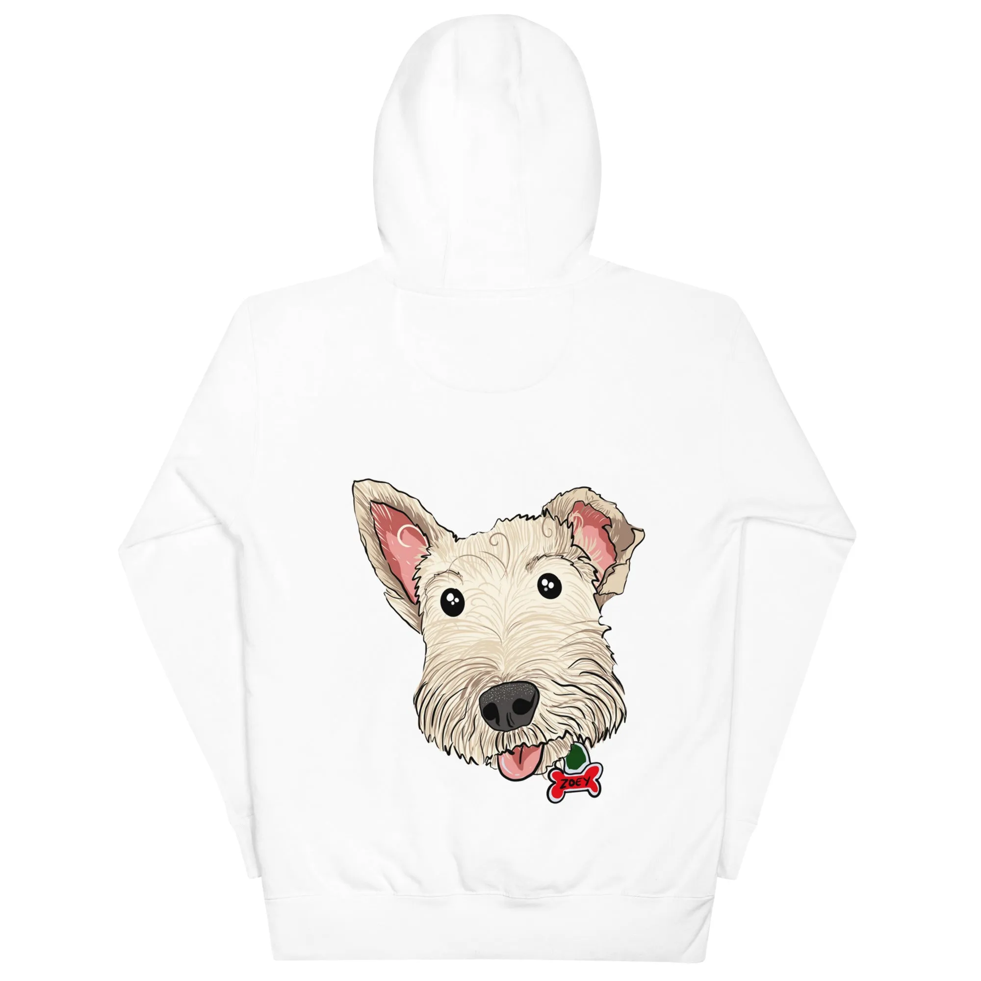 Kawaii Zoey Back Print Hoodie