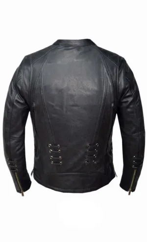 Ladies Leather Biker Jacket 6564.00 WJ