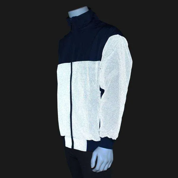 Men's Reflective Flurry Jacket in Navy