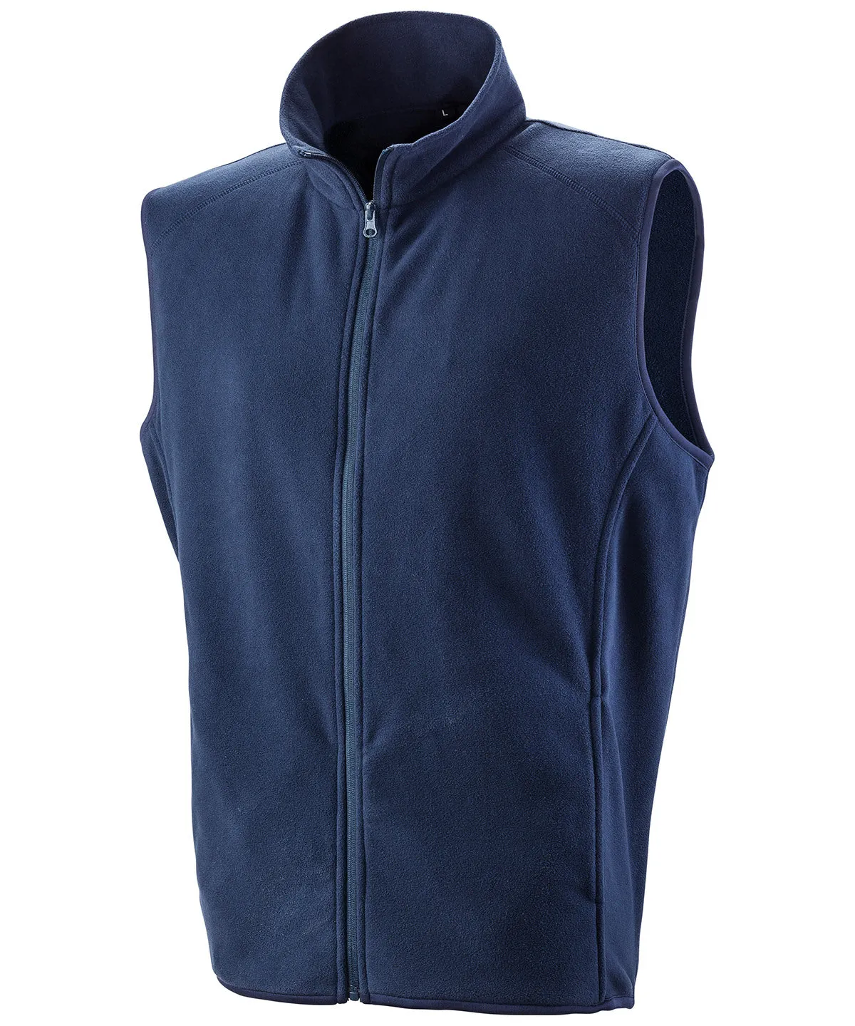 Navy - Core microfleece gilet