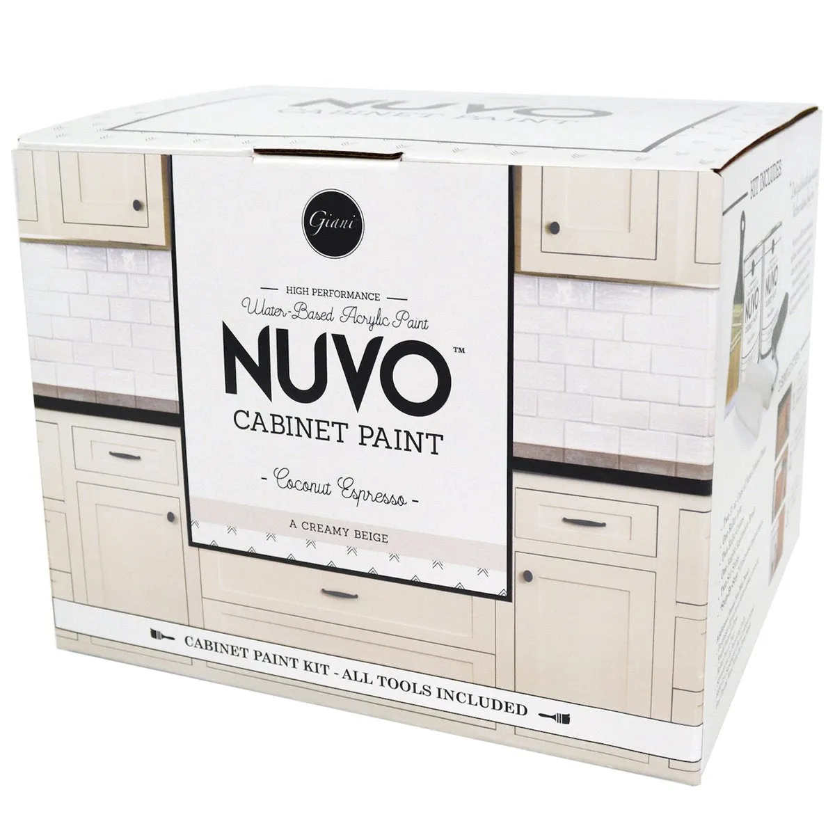 Nuvo Coconut Espresso Cabinet Paint Kit