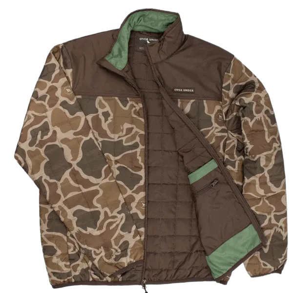 Over Under Wind River PackLite Jacket Duck Camo