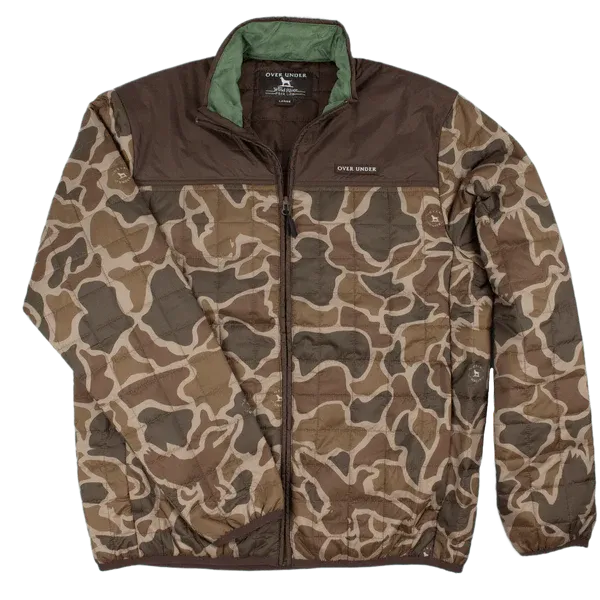 Over Under Wind River PackLite Jacket Duck Camo