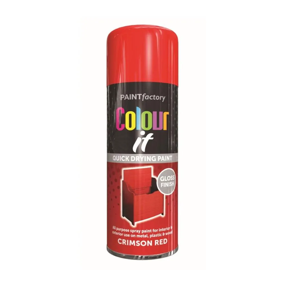 Paint Factory All Purpose Gloss Spray Paint | 400ml