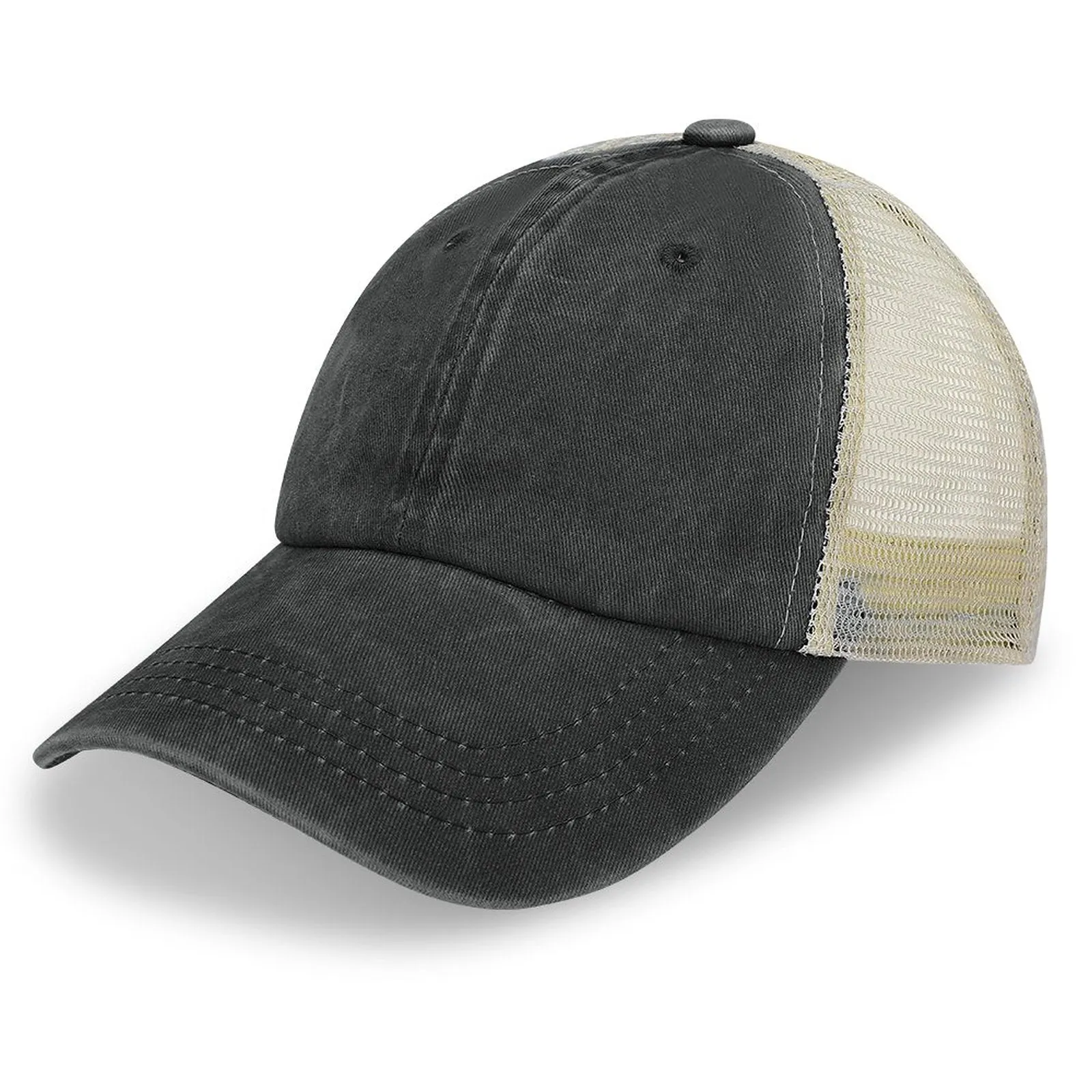 Personalize Your Own Cotton Trucker Cap-Various Colors