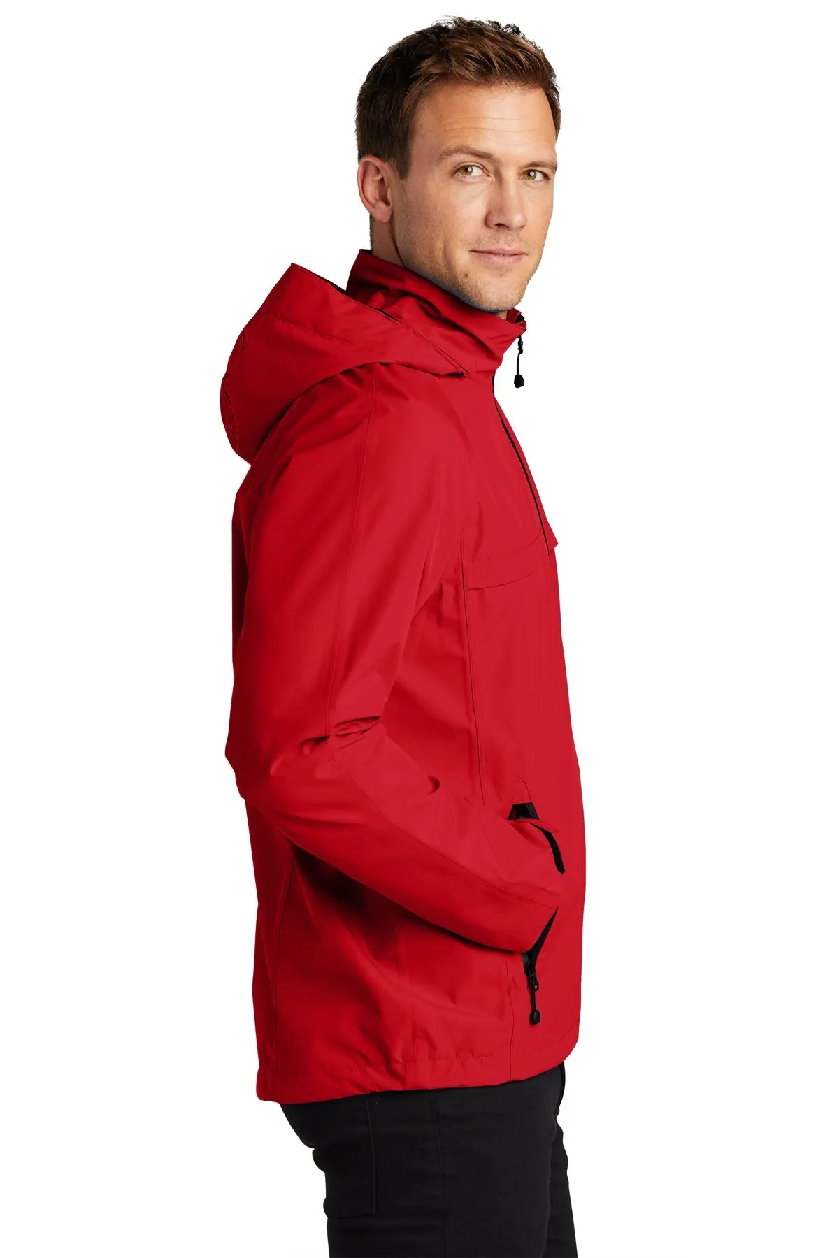 Port Authority Torrent Customized Waterproof Jackets, Deep Red