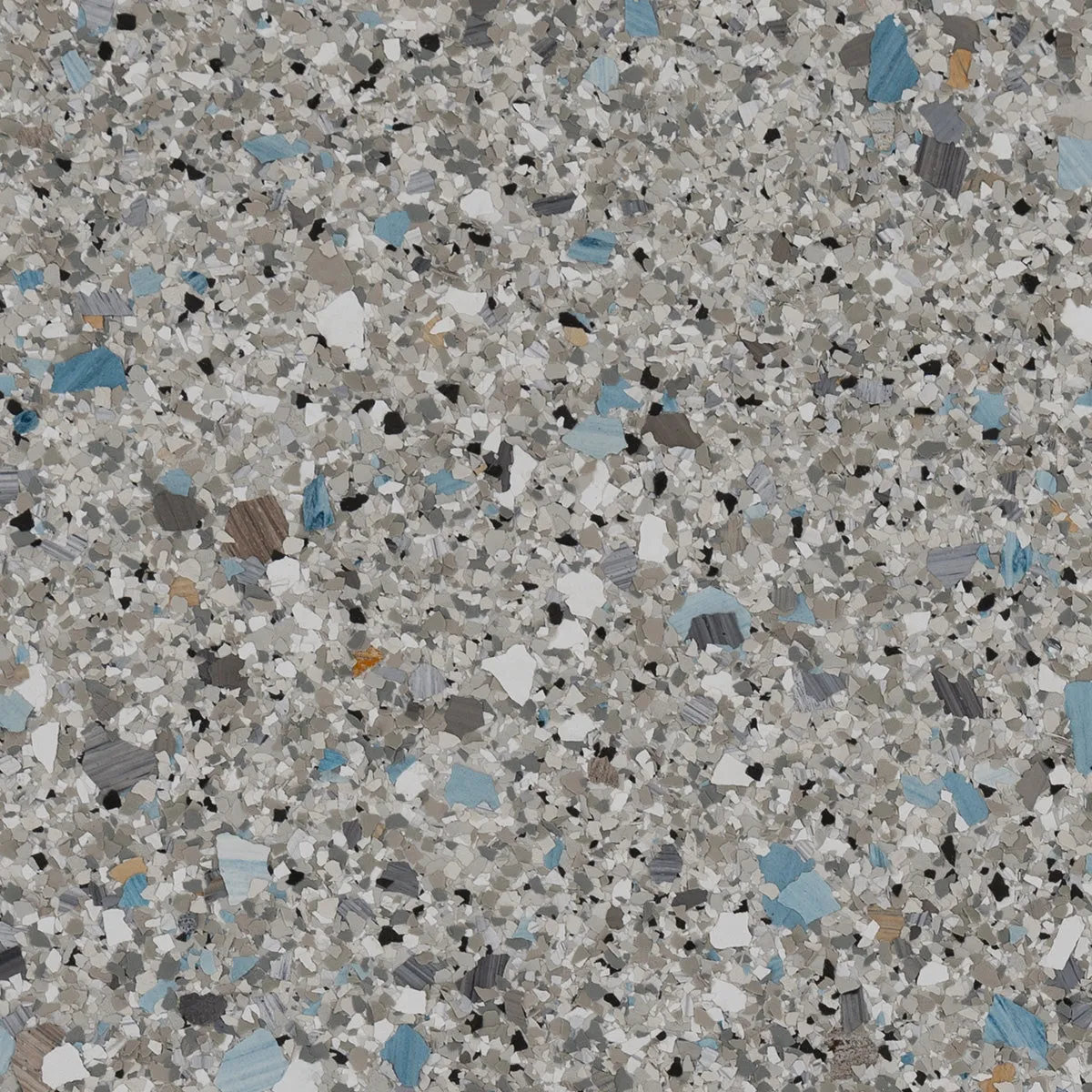 "Blue Granite" HYBRID Garage Flake Floor Epoxy Resin Complete Kit