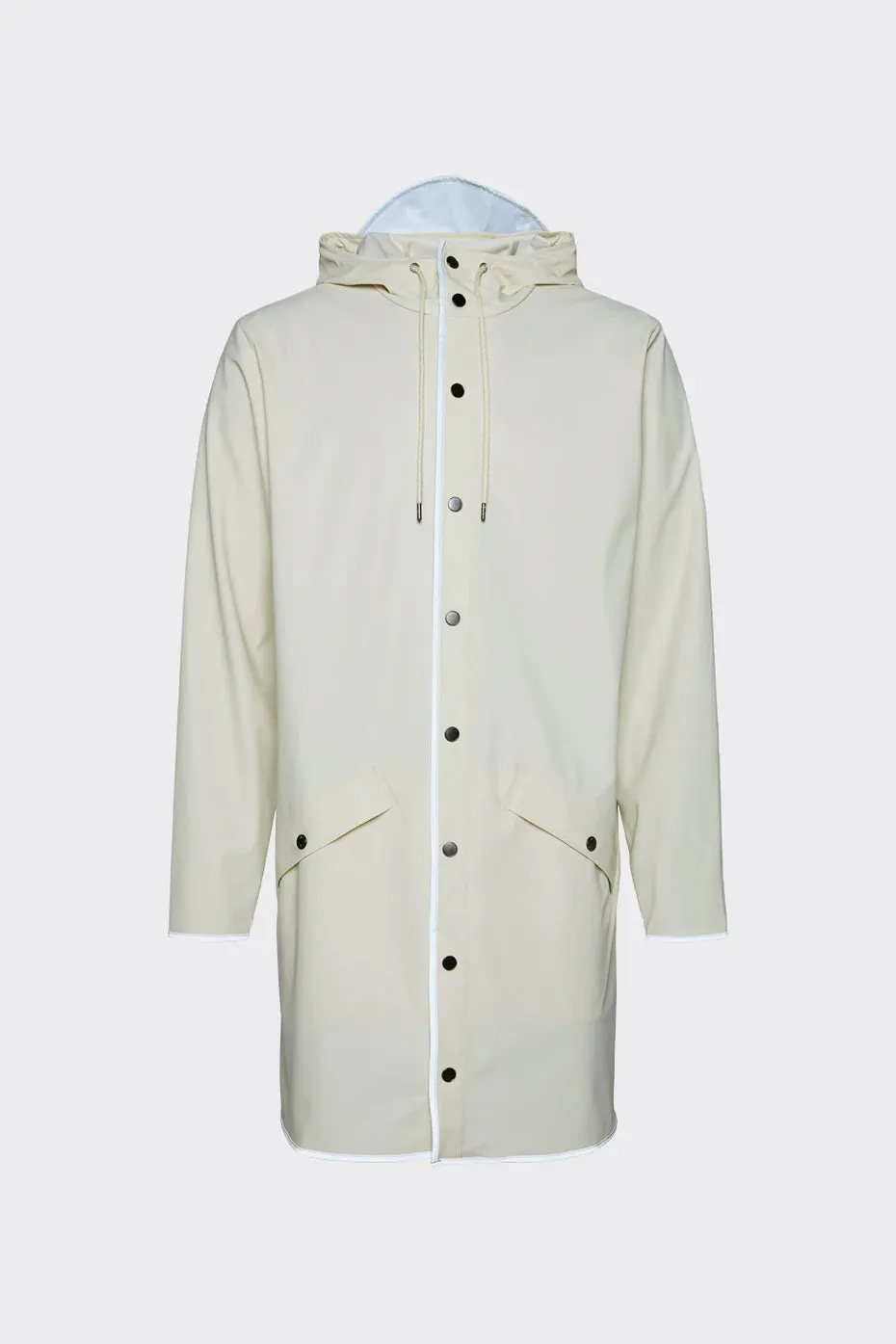 Rains reflective long rain jacket