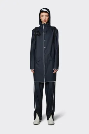 Rains reflective long rain jacket