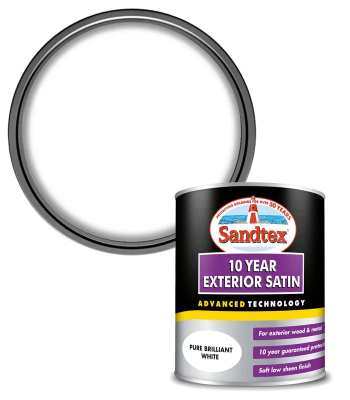 Sandtex 10 Year Exterior Satin Paint