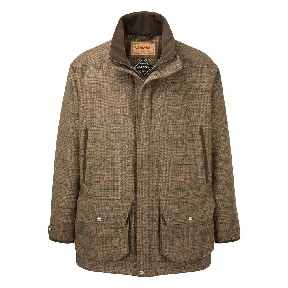 Schoffel Men's Ptarmigan Tweed Classic Coat