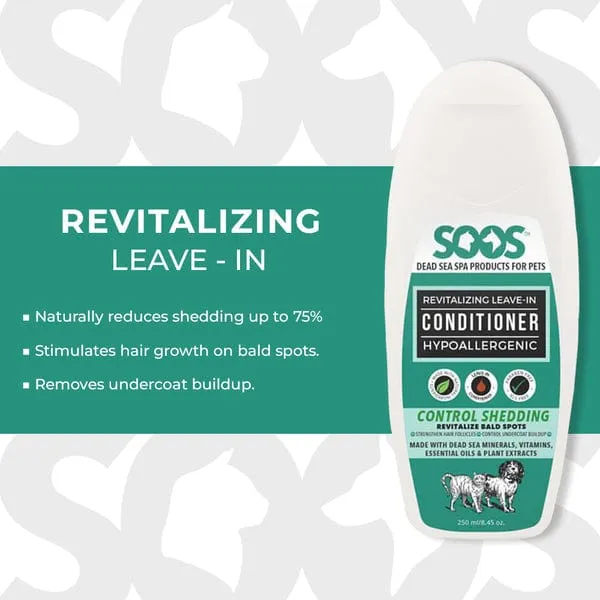 Soos Pets Natural Hypoallergenic Revitalizing Leave-In Conditioner