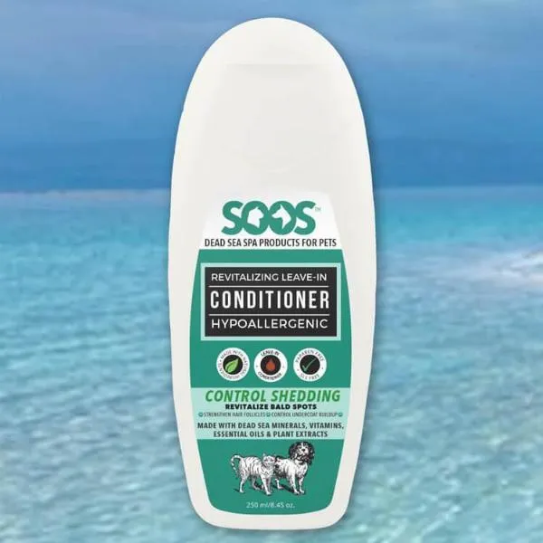 Soos Pets Natural Hypoallergenic Revitalizing Leave-In Conditioner