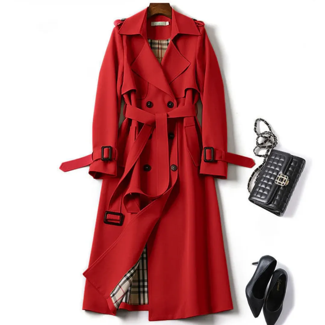 Sophia™ | Chic belted trench coat for stylish warmth