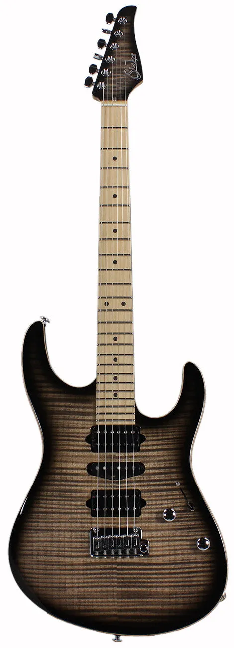 Suhr Modern Pro Guitar, Trans Charcoal Burst, Maple, HSH