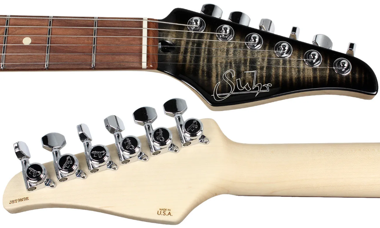 Suhr Modern Pro Guitar, Trans Charcoal Burst, Pau Ferro, HSH