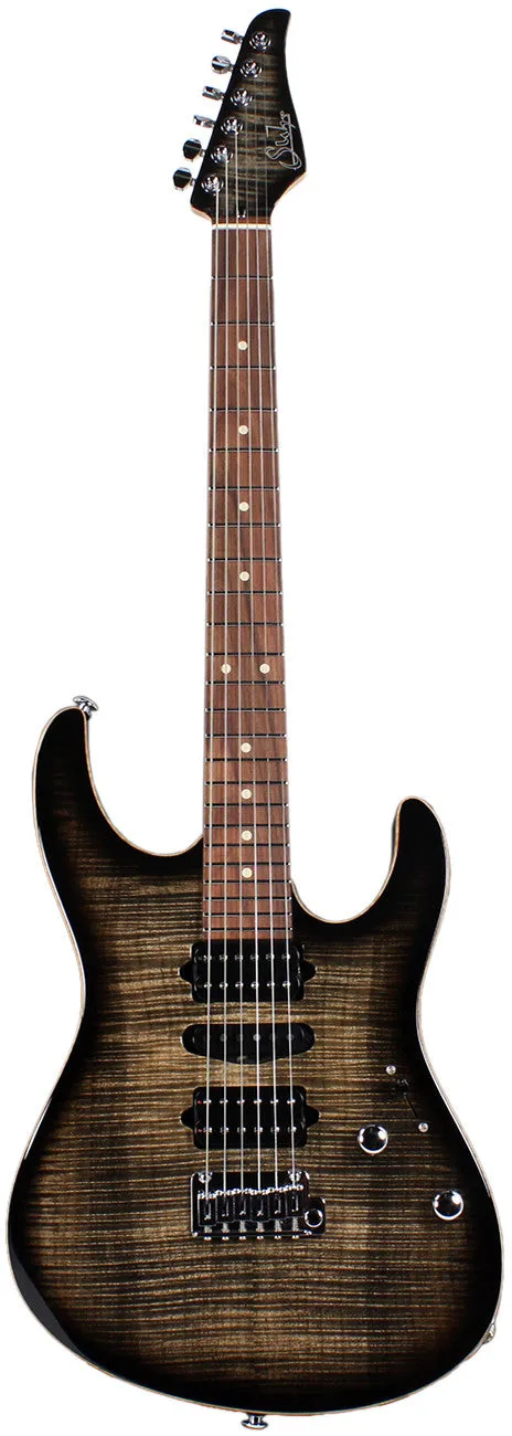 Suhr Modern Pro Guitar, Trans Charcoal Burst, Pau Ferro, HSH