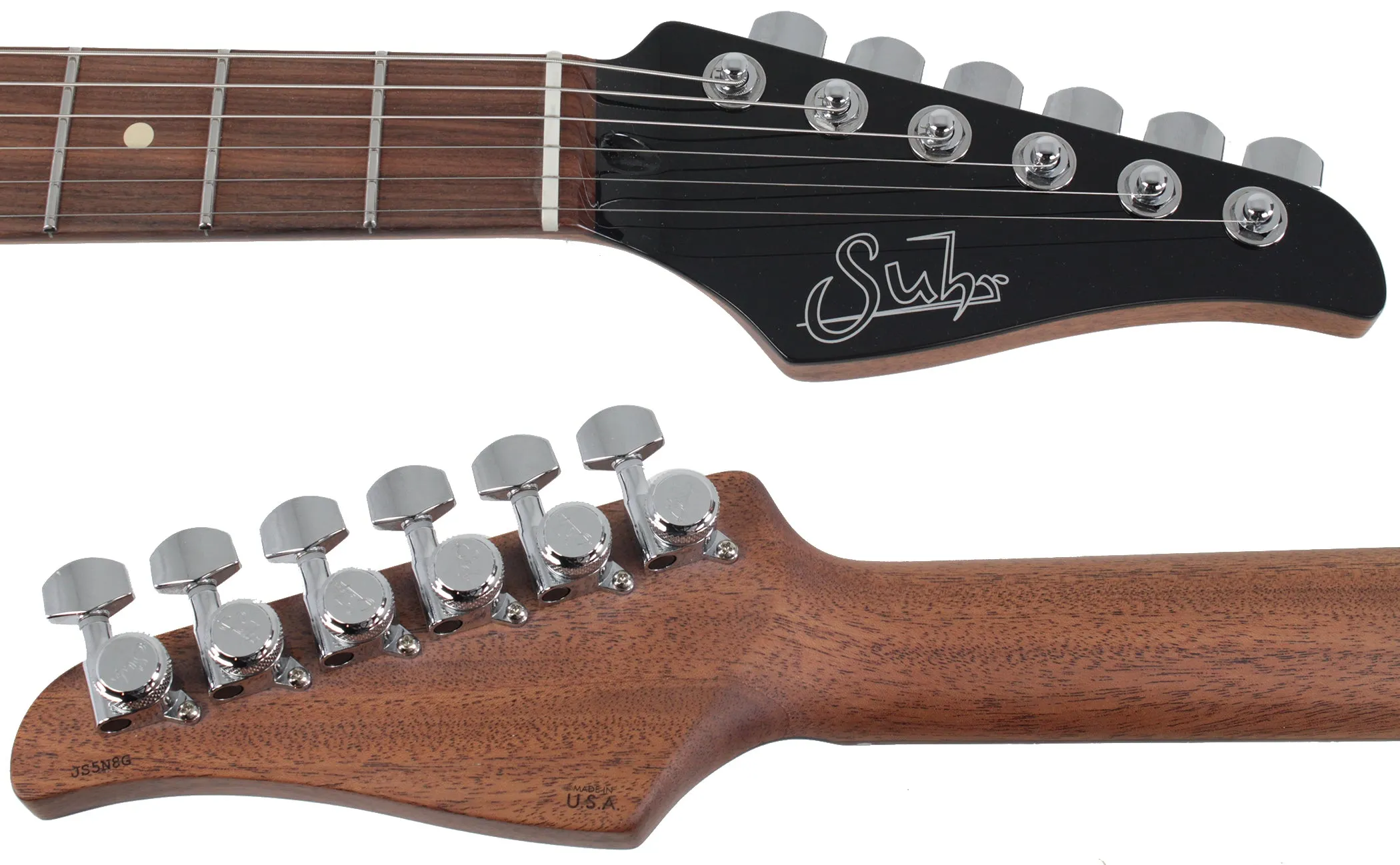 Suhr Modern Select Guitar, Natural Burst, Spalted Maple