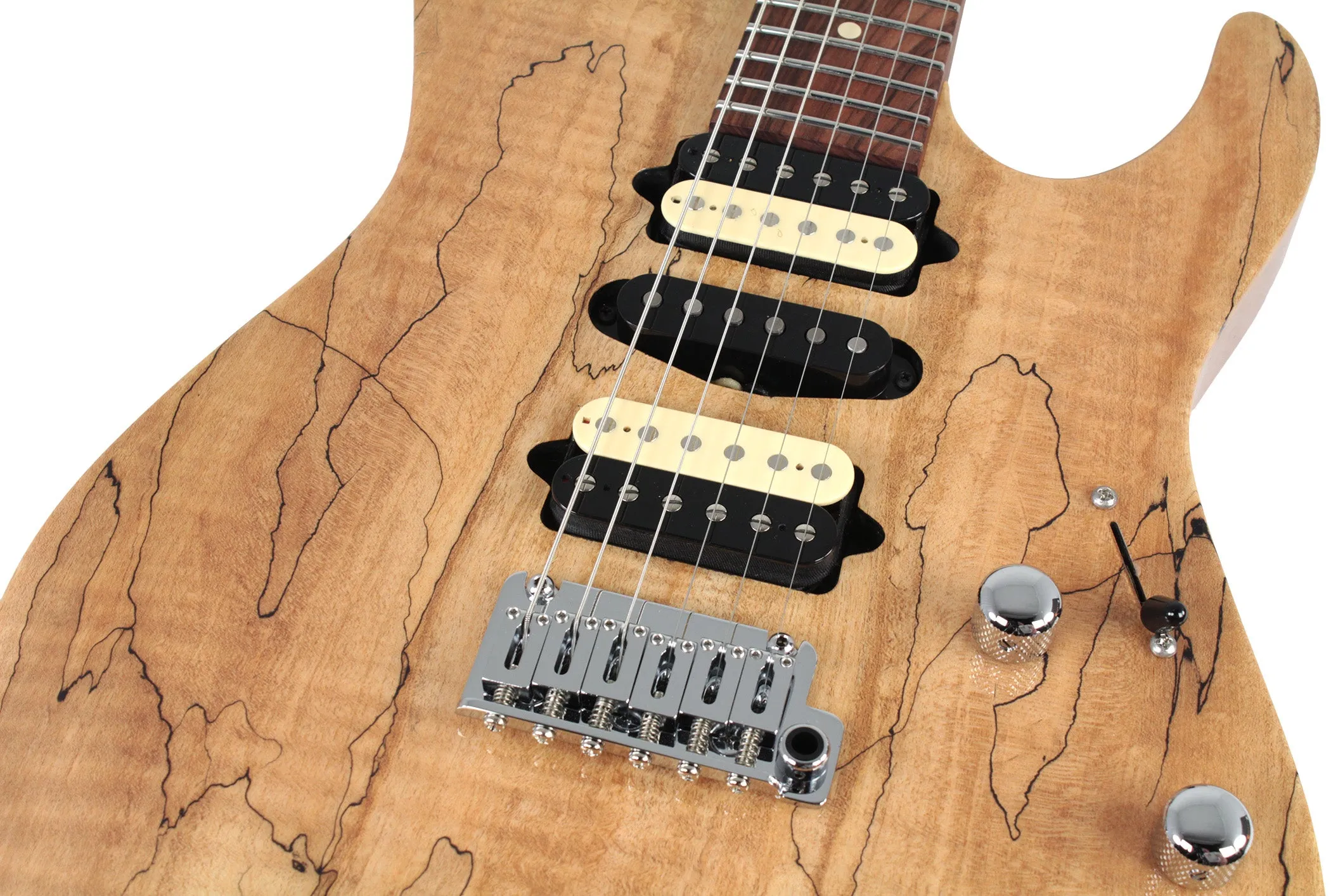 Suhr Modern Select Guitar, Natural, Spalted Maple