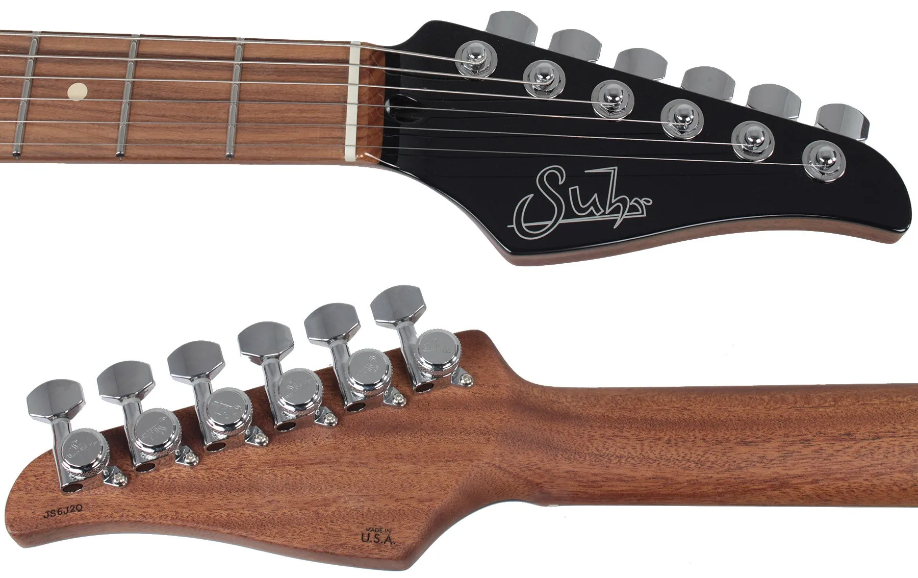 Suhr Modern Select Guitar, Quilted Maple, Black Gradient