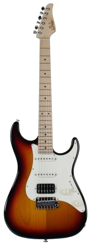 Suhr Standard Guitar, 3-Tone Sunburst, Maple