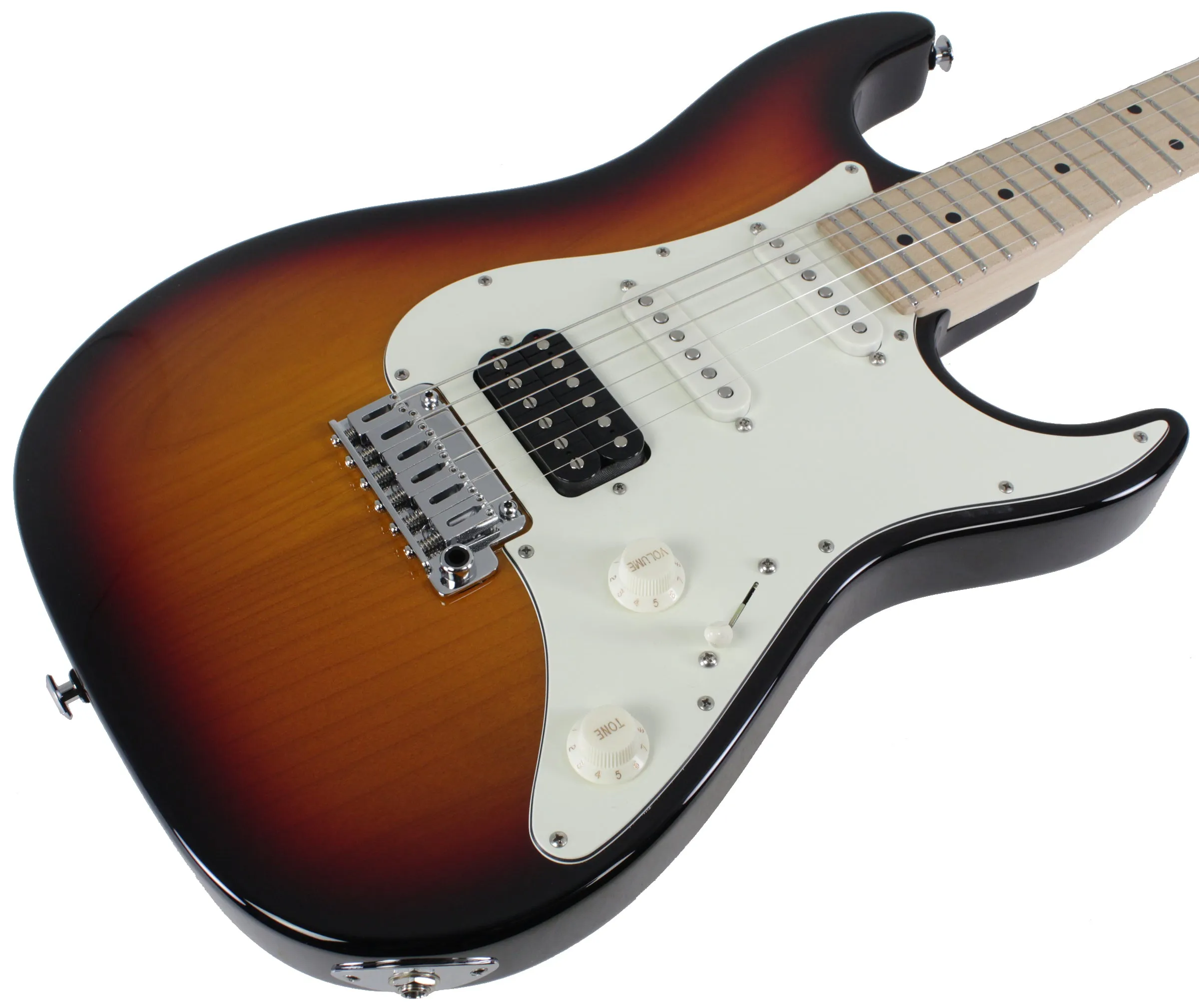 Suhr Standard Guitar, 3-Tone Sunburst, Maple