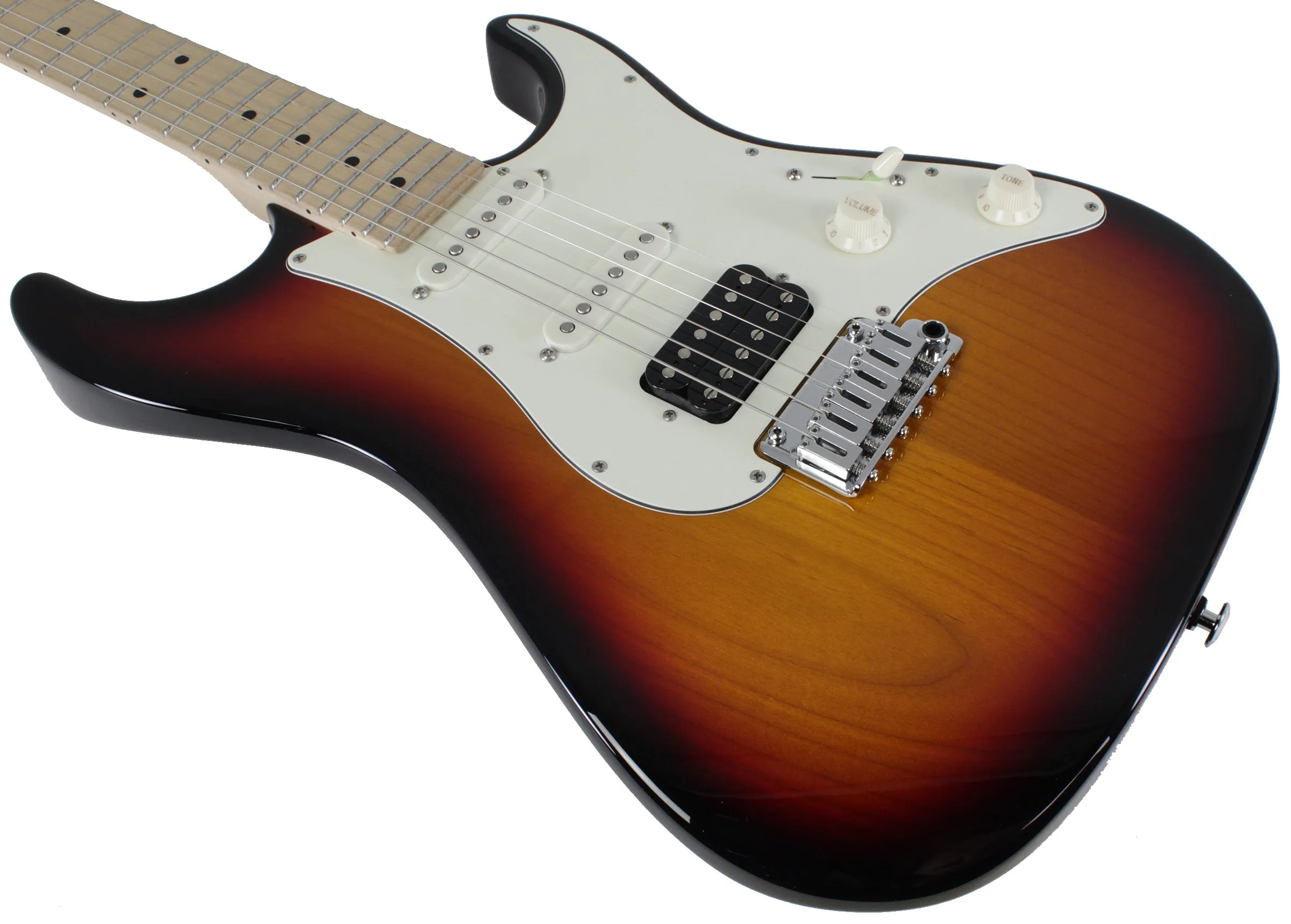 Suhr Standard Guitar, 3-Tone Sunburst, Maple