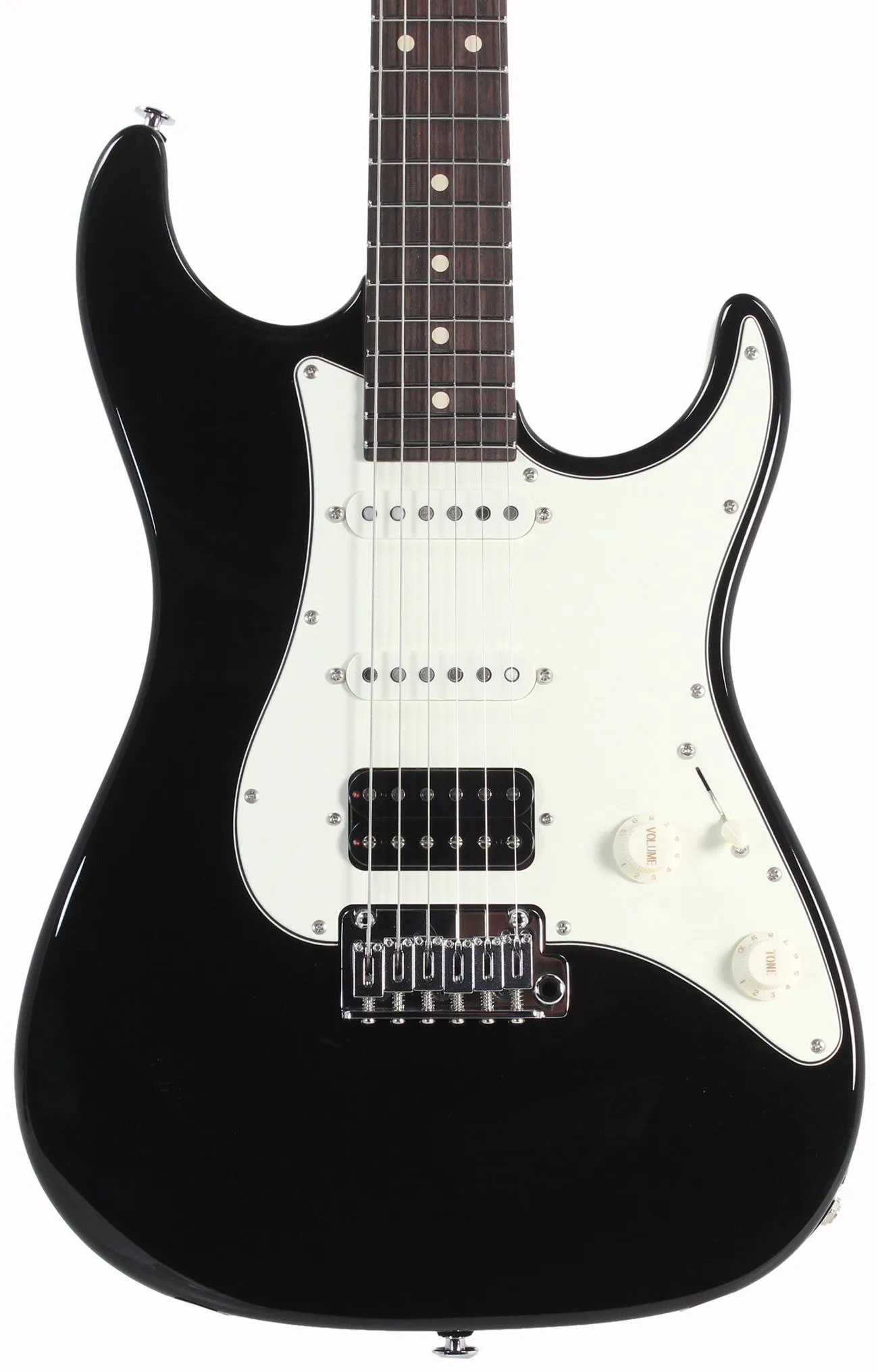 Suhr Standard Guitar, Black, Rosewood