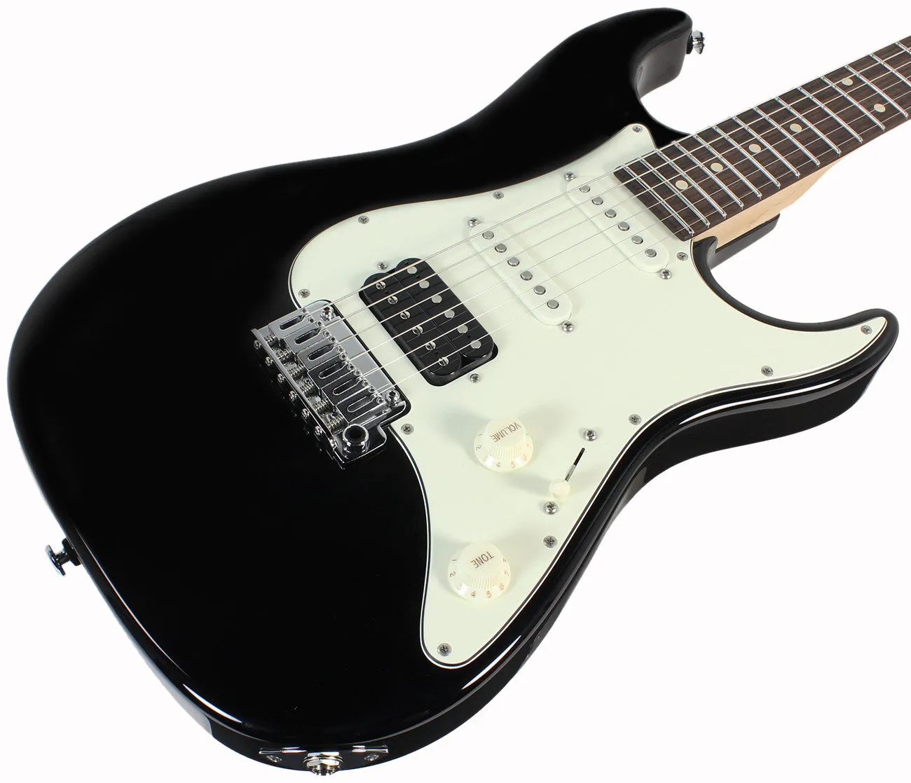 Suhr Standard Guitar, Black, Rosewood