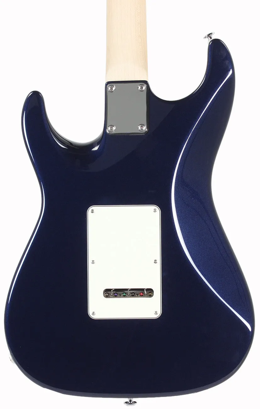 Suhr Standard Guitar, Mercedes Blue Metallic, Maple