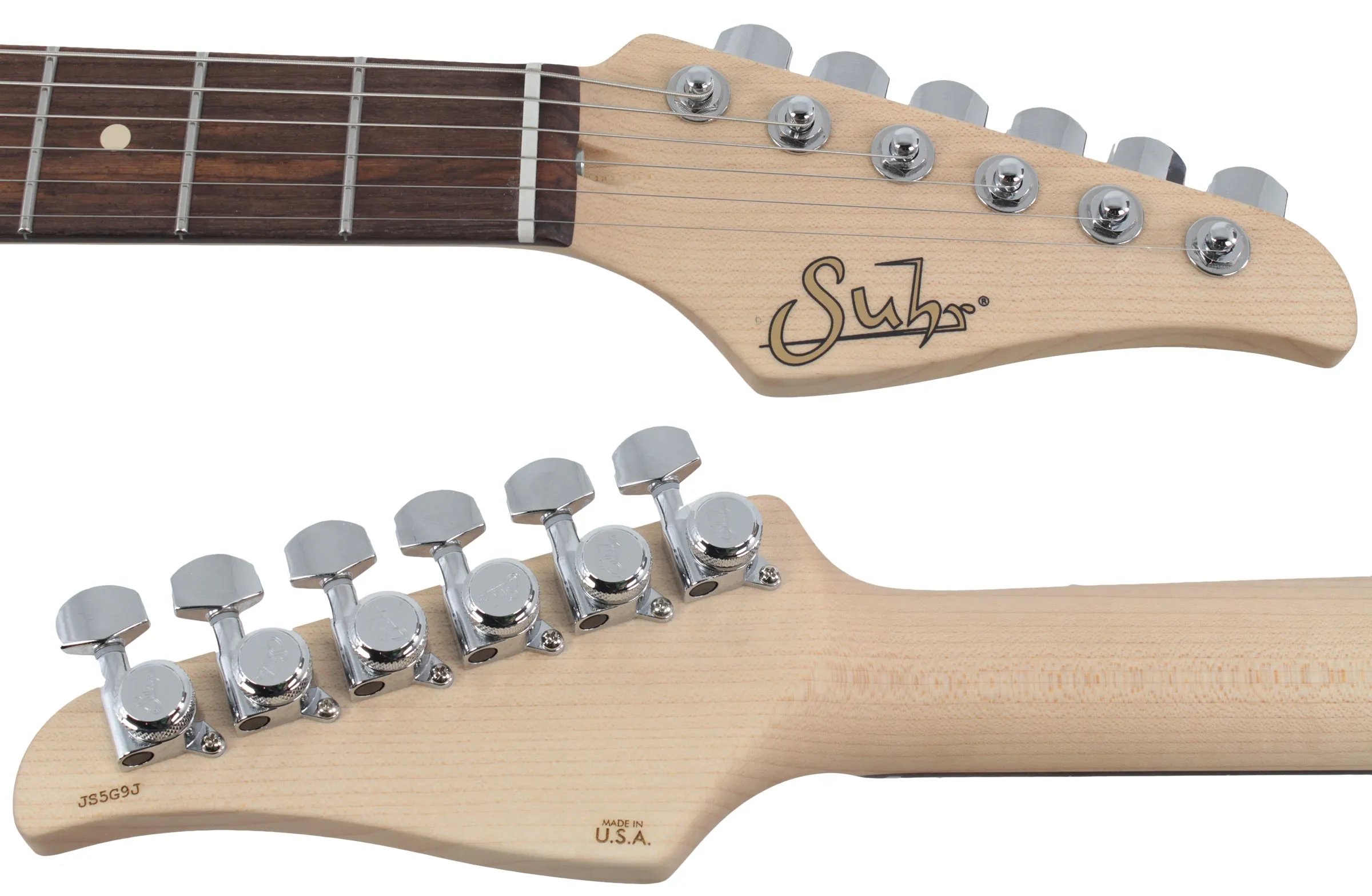 Suhr Standard Guitar, Ocean Turquoise Metallic, Rosewood