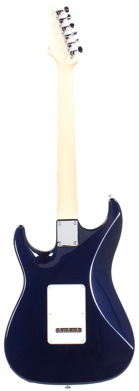 Suhr Throwback Standard Pro Guitar, Mercedes Blue, Maple