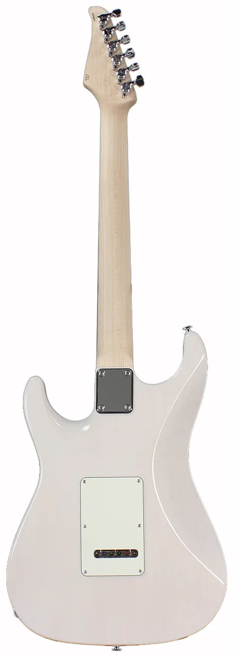 Suhr Throwback Standard Pro Guitar, Trans White, Rosewood