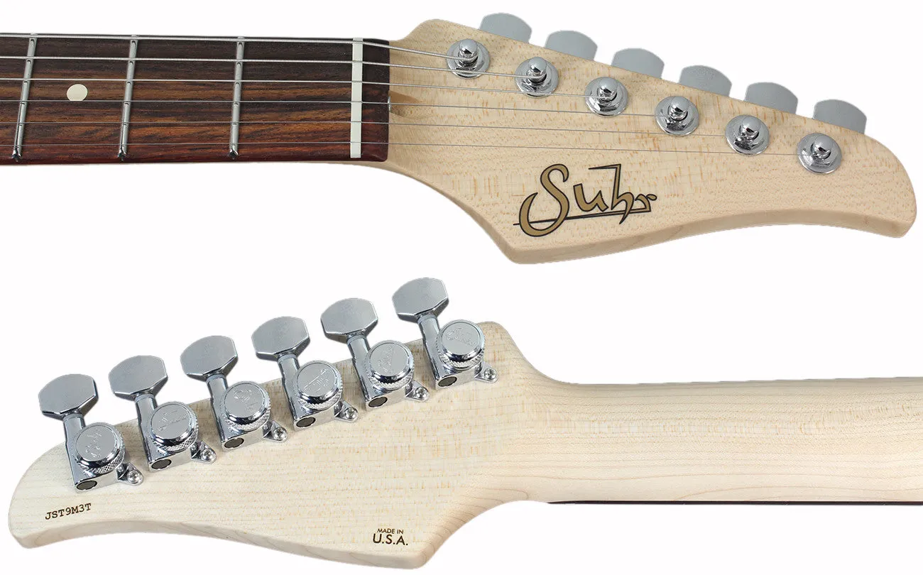 Suhr Throwback Standard Pro Guitar, Trans White, Rosewood