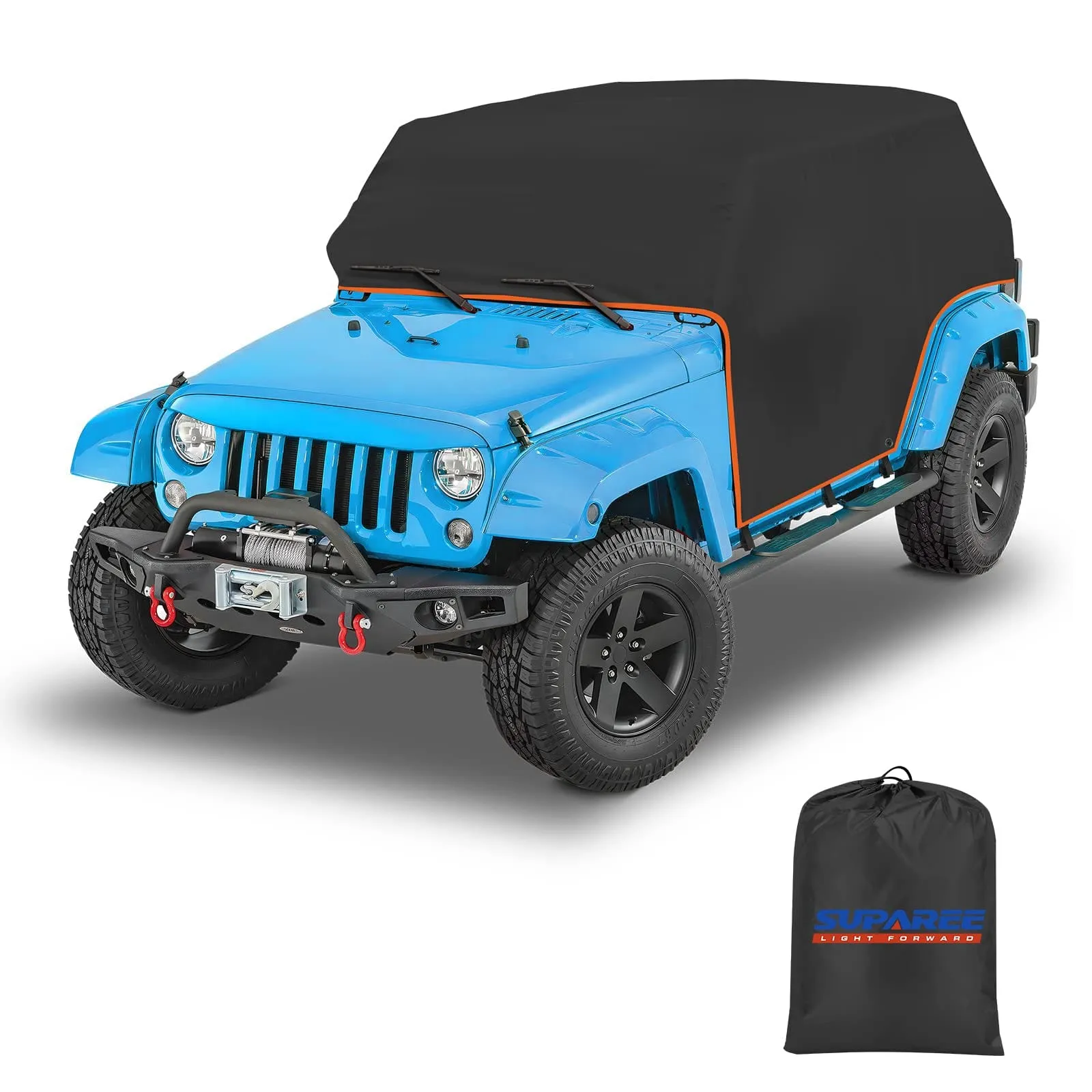 Suparee Jeep Cab Cover Removed Top for 2007-Later Wrangler JK JL 4 Door