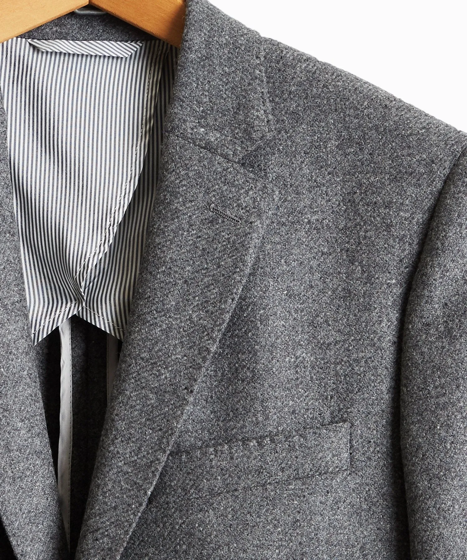 Sutton Lambswool/Cashmere Sportcoat in Grey Heather