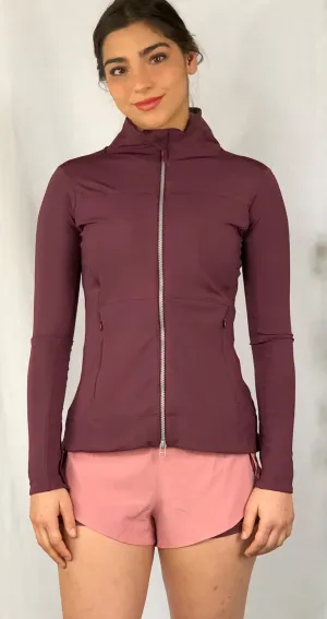 The Perfect Layering Jacket in Bordeaux