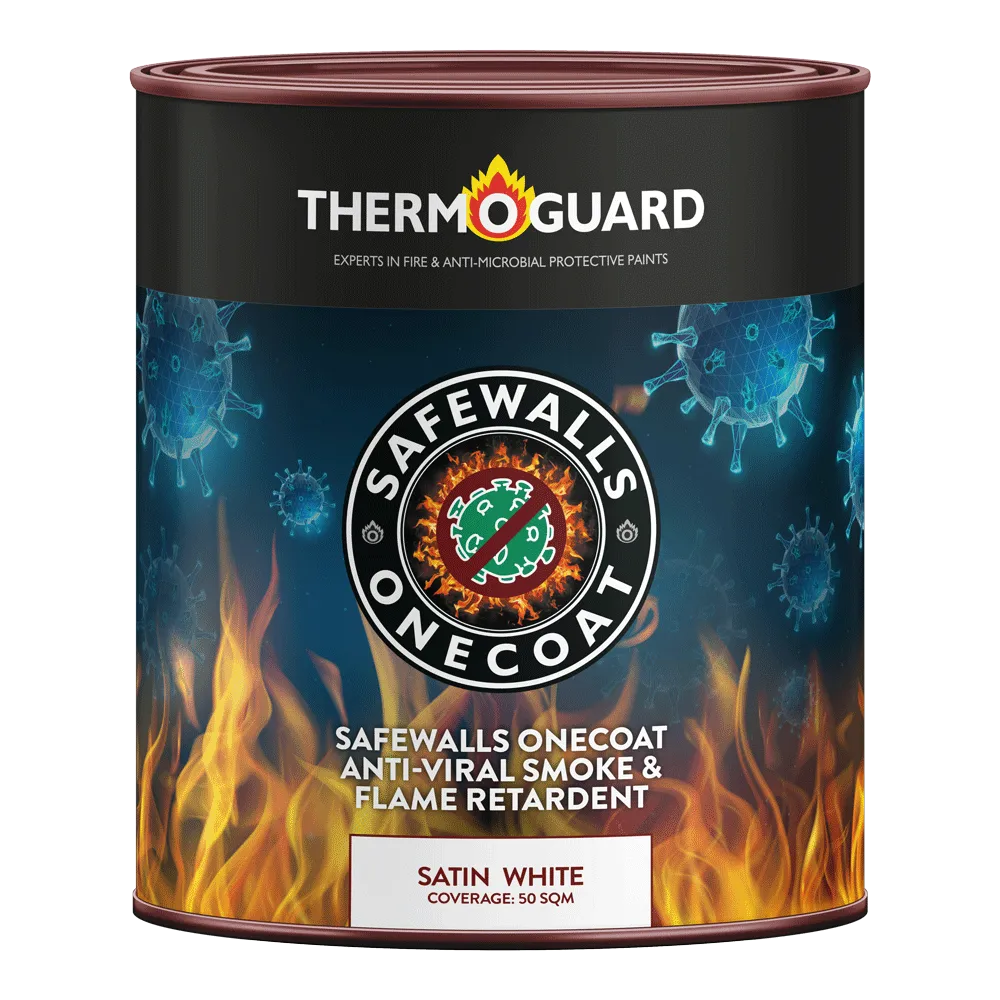 Thermoguard Safewalls OneCoat Anti-Viral Smoke & Flame Retardant Colours