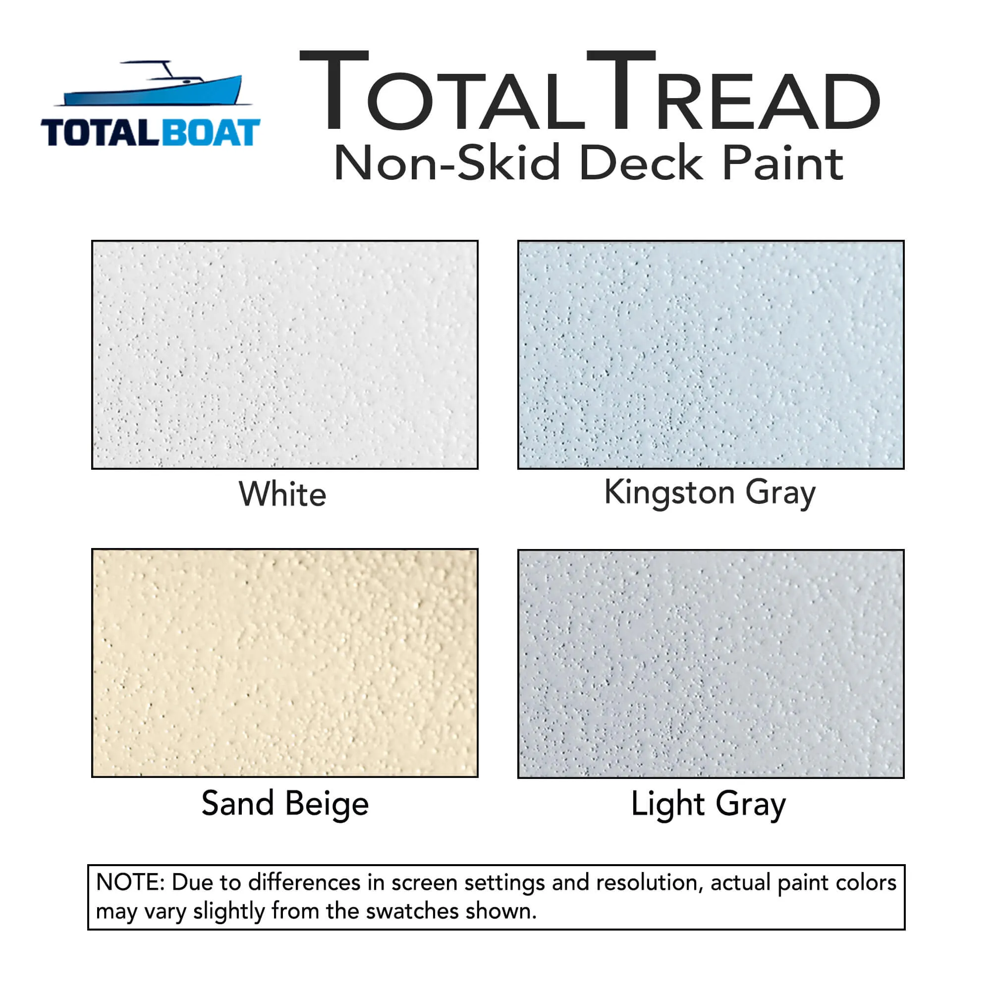 TotalTread Non-Skid Marine Deck Paint