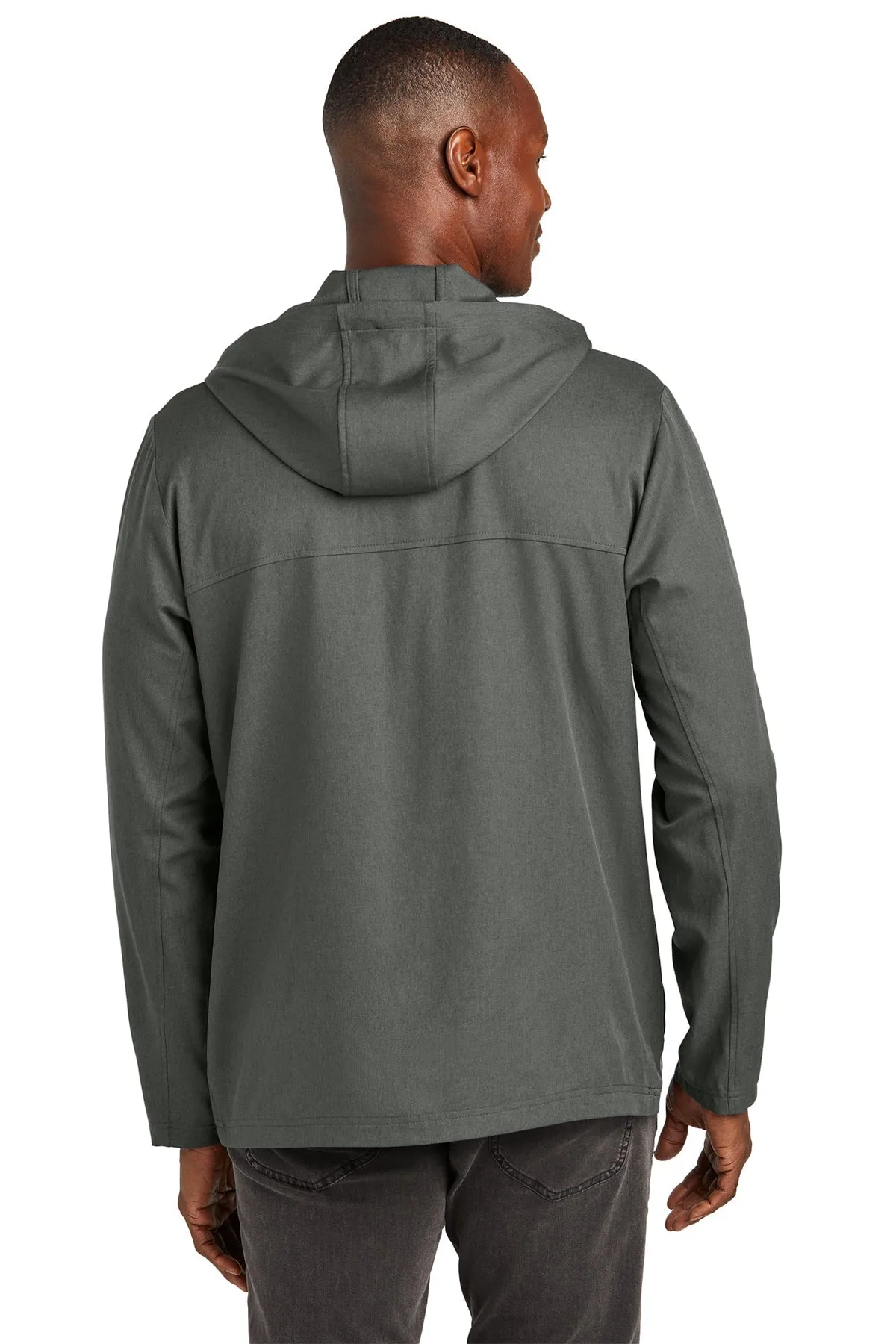 TravisMathew Balboa Custom Hooded Jackets, Dark Grey Heather