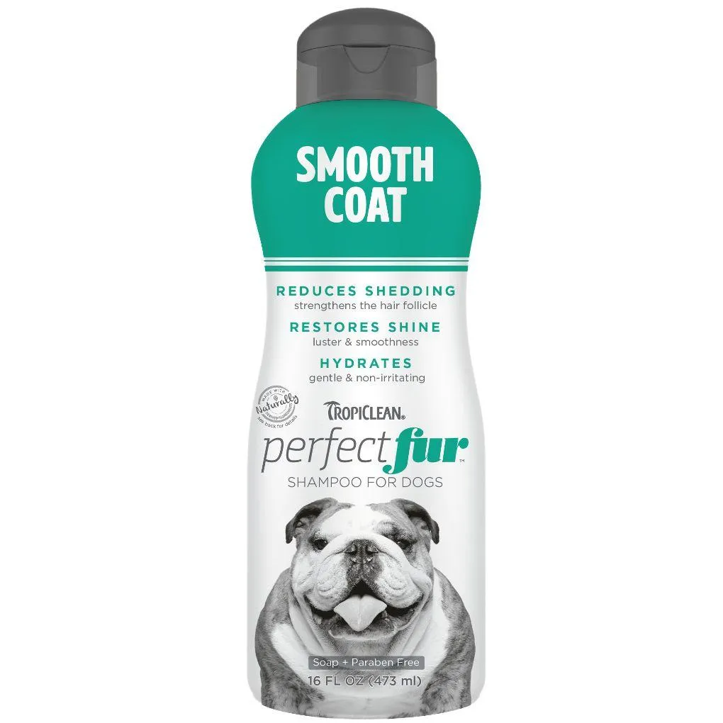 Tropiclean Perfect Fur Smooth Coat Shampoo 473ml