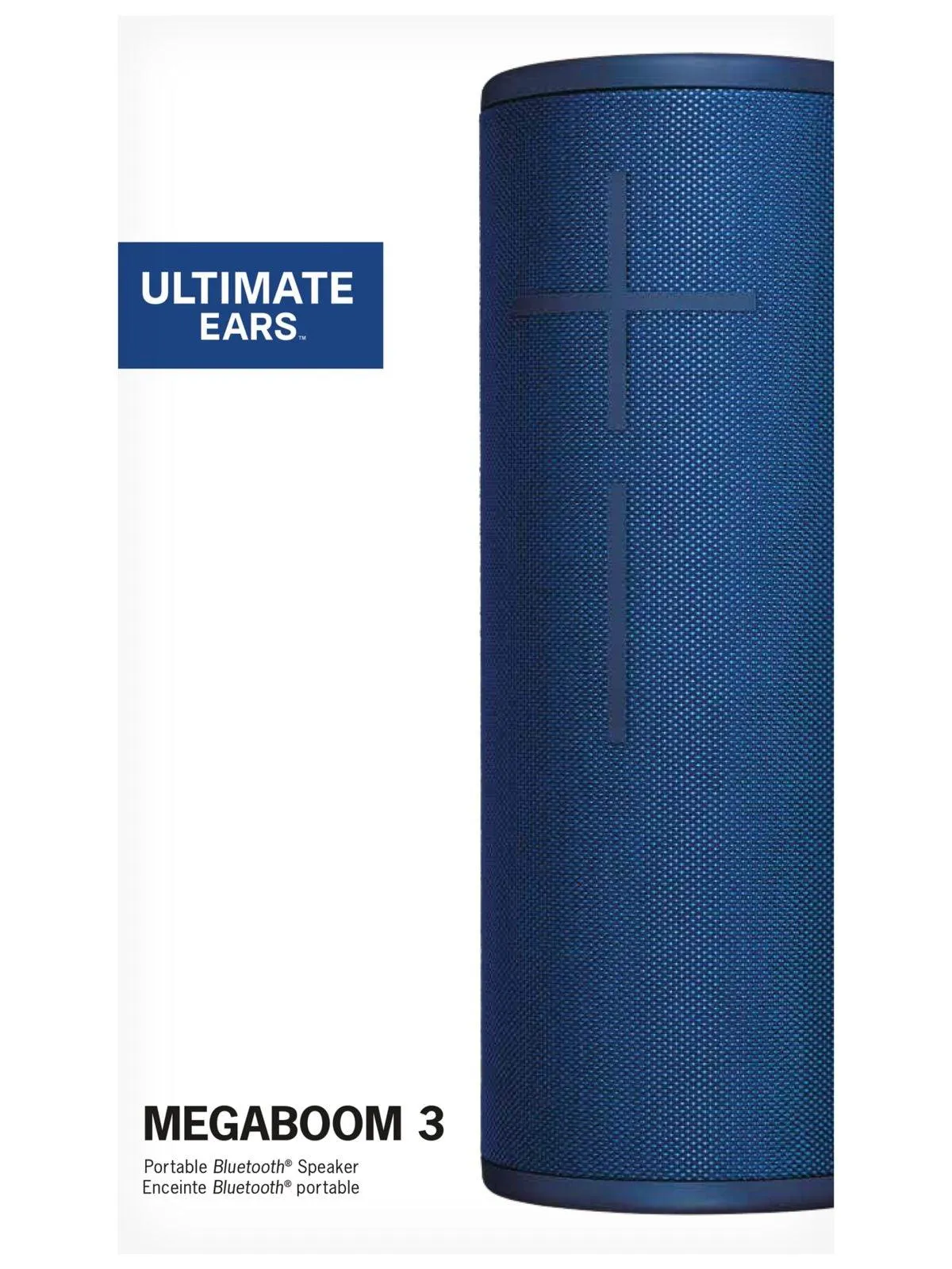 Ultimate Ears MEGABOOM 3 Portable Bluetooth Water Proof Wireless Speaker