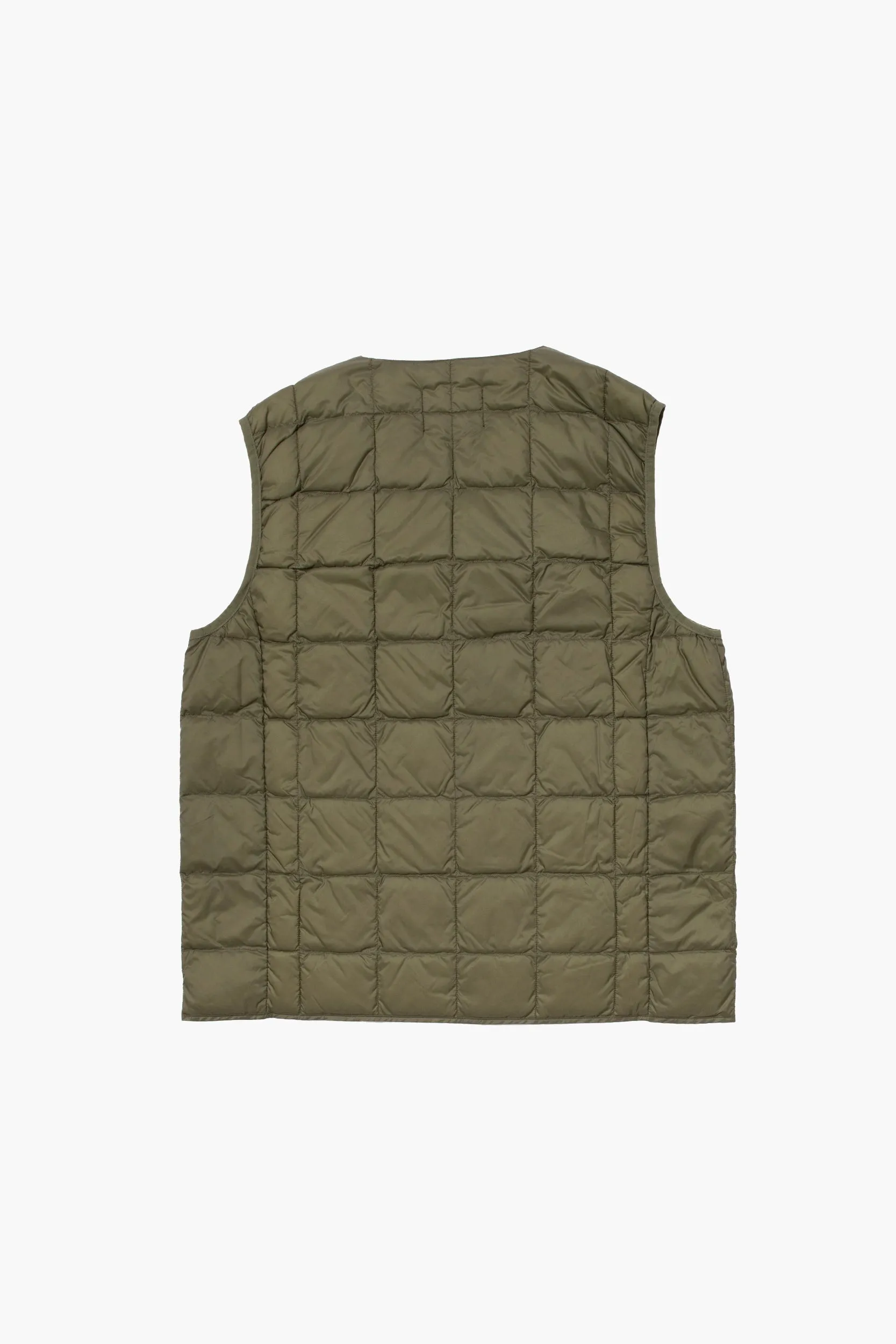 V-Neck Button Down Vest | Olive