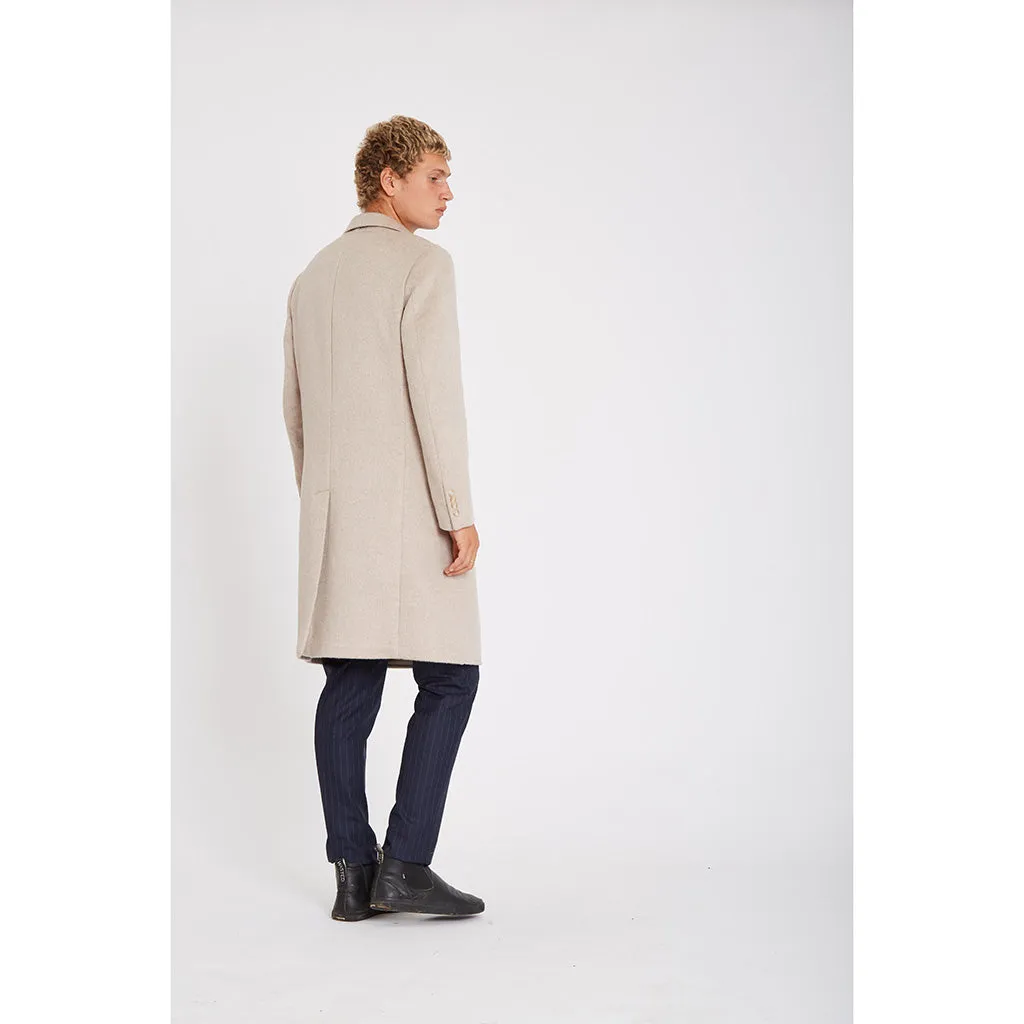 Wasted Talent Di Lusso Cashmere Overcoat - Champagne