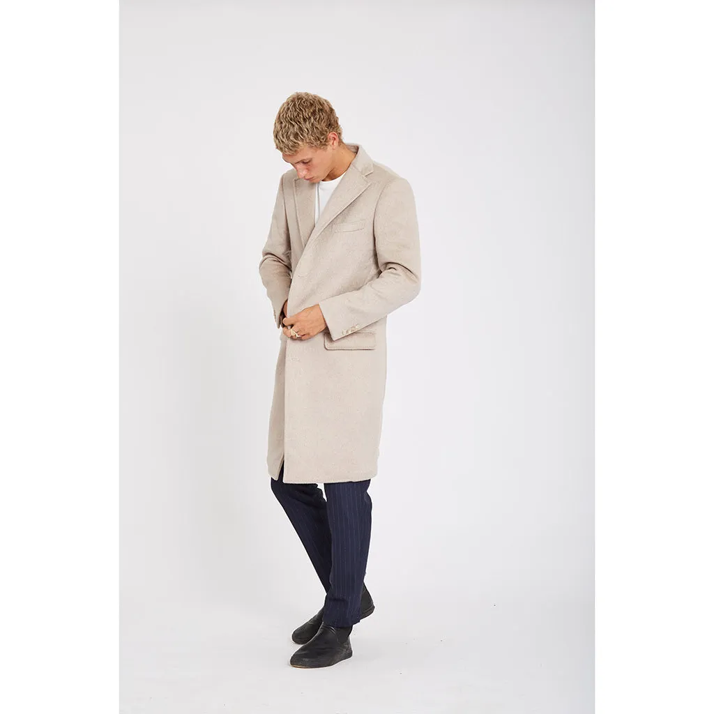 Wasted Talent Di Lusso Cashmere Overcoat - Champagne