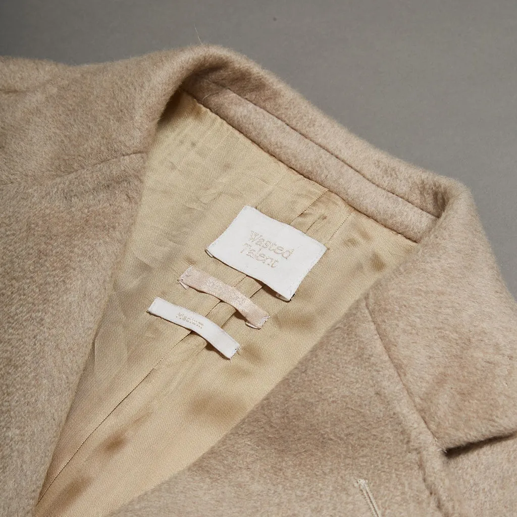 Wasted Talent Di Lusso Cashmere Overcoat - Champagne