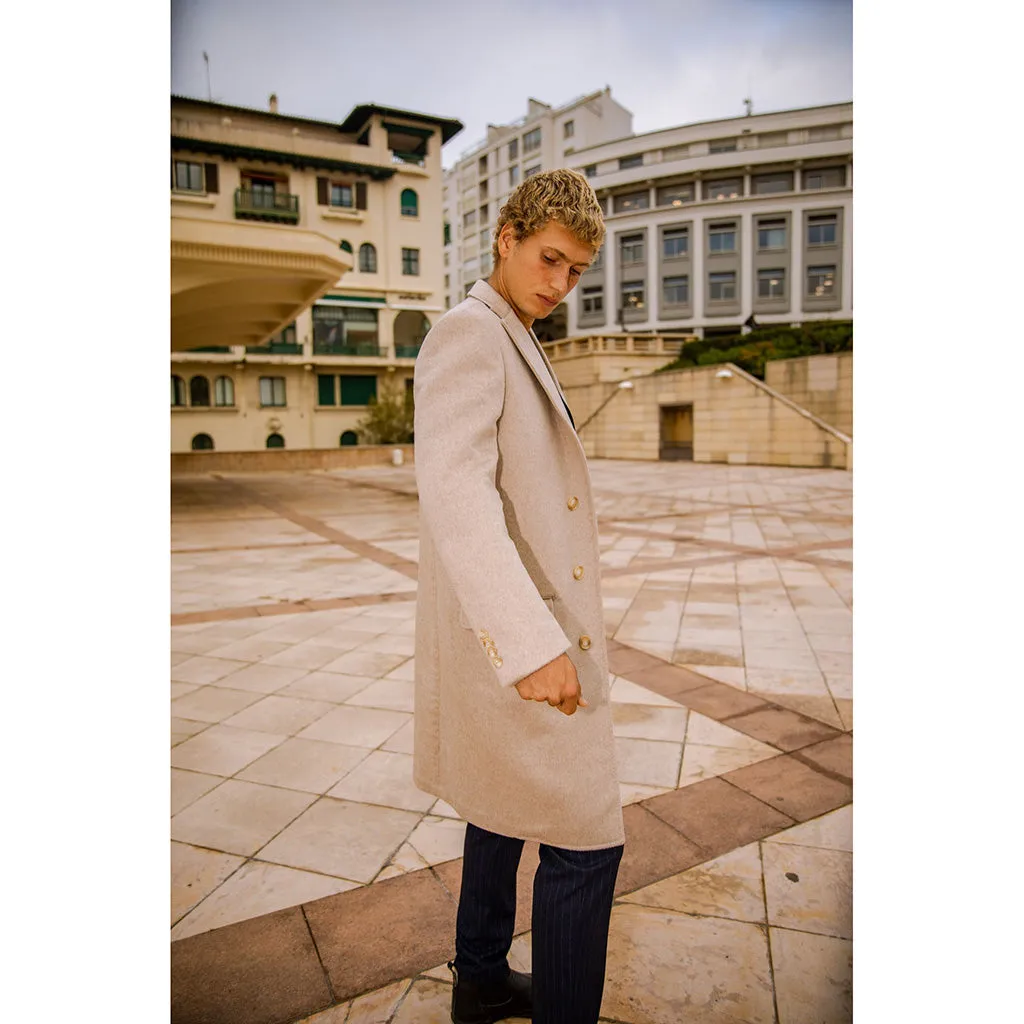 Wasted Talent Di Lusso Cashmere Overcoat - Champagne